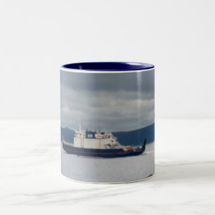 Insel-Fähre Flandern Neufundlands Bell Zweifarbige Tasse