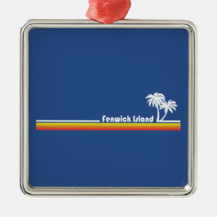 Insel Fenwick, Delaware Ornament Aus Metall