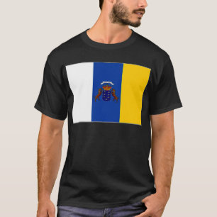 Insel-Flagge Spaniens T-Shirt