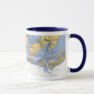 Insel-Floridaseediagramm-Tasse Annas Maria Tasse
