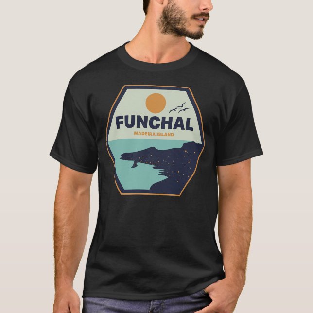 Insel Funchal Madeira T-Shirt (Vorderseite)