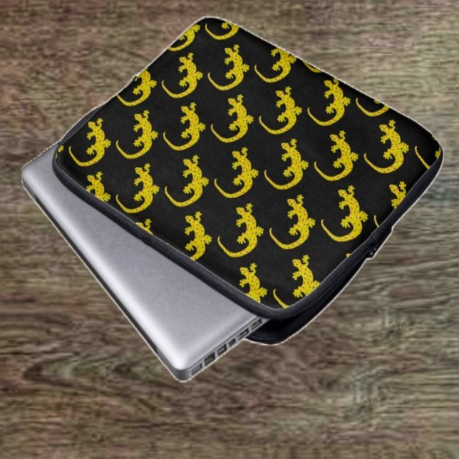 Insel Gecko Laptopschutzhülle (Protect your treasured laptop with a cool, laptop sleeve!)