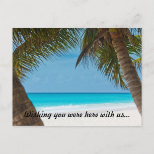 Insel Getaway Postcard Postkarte
