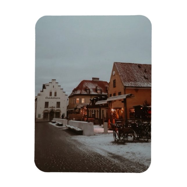 Insel Gotland - Unesco-Stadt Visby - Schweden Magnet (Vertikal)