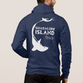 Insel Guadalupe Mexiko | Tauchen mit Haien Hoodie