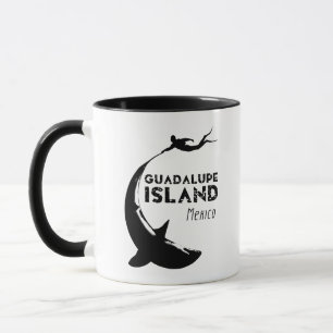 Insel Guadalupe Mexiko Tauchen mit Haien Tasse