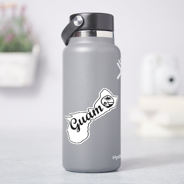 Insel Guam Sticker (HydroFlask)