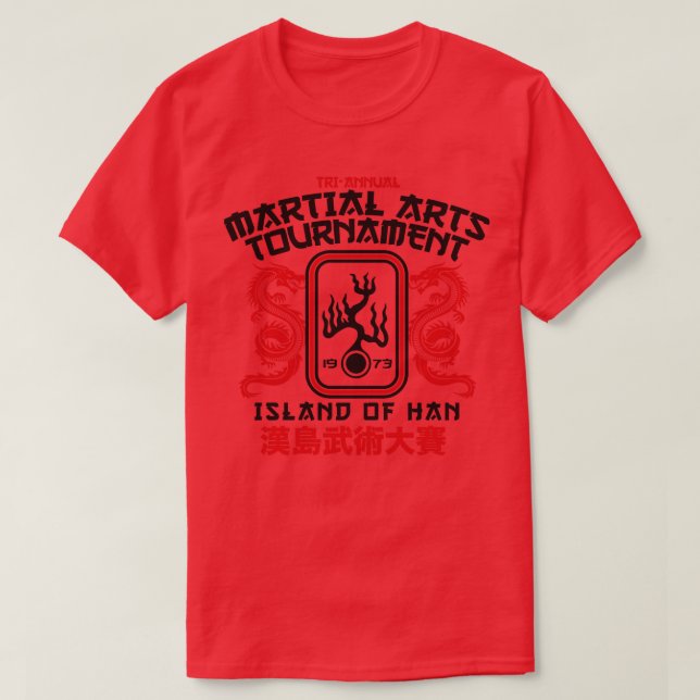 Insel Han Martial Arts Turnament T-Shirt (Design vorne)
