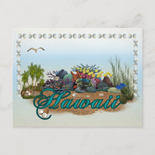 Insel Hawaii Postkarte