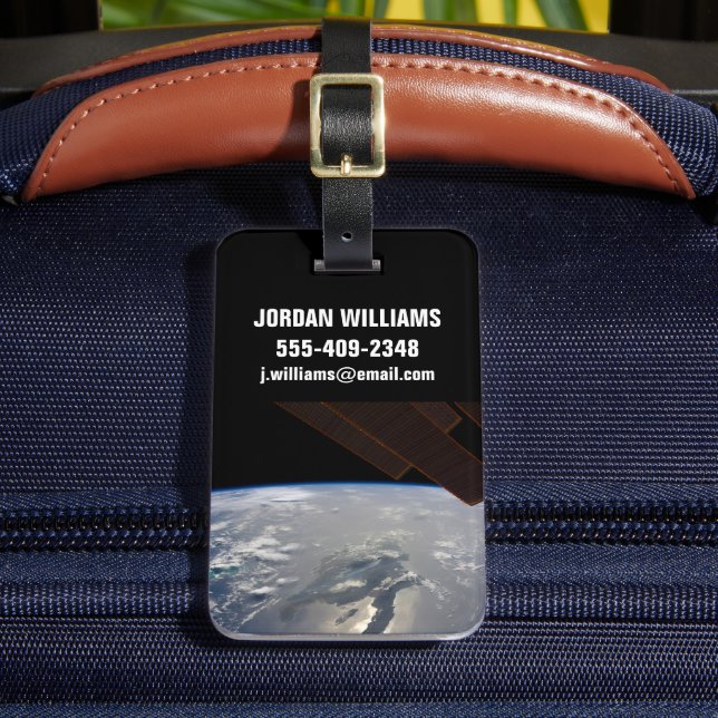 Insel Hispaniola mit Sunglin Gepäckanhänger (Vorderseite Insitu 2)