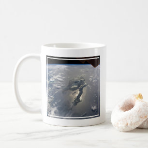 Insel Hispaniola mit Sunglin Kaffeetasse