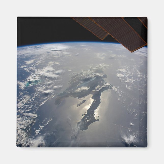 Insel Hispaniola mit Sunglin Magnet (Vorne)