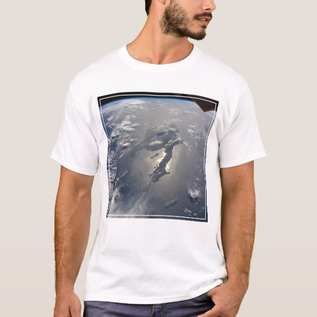 Insel Hispaniola mit Sunglin T-Shirt (Vorderseite)