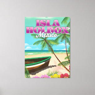 Insel Holbox Mexiko Leinwanddruck