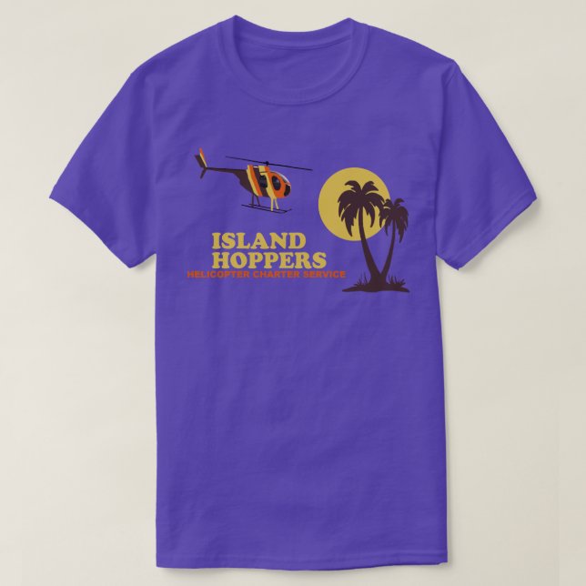 Insel Hoppers 8 T-Shirt (Design vorne)