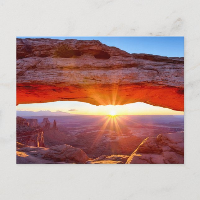 Insel im Himmel Postkarte (Vorderseite)