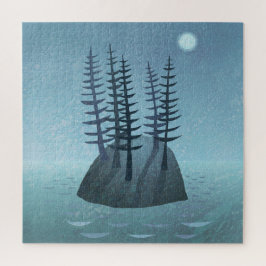 Insel im Ozean Art Puzzle