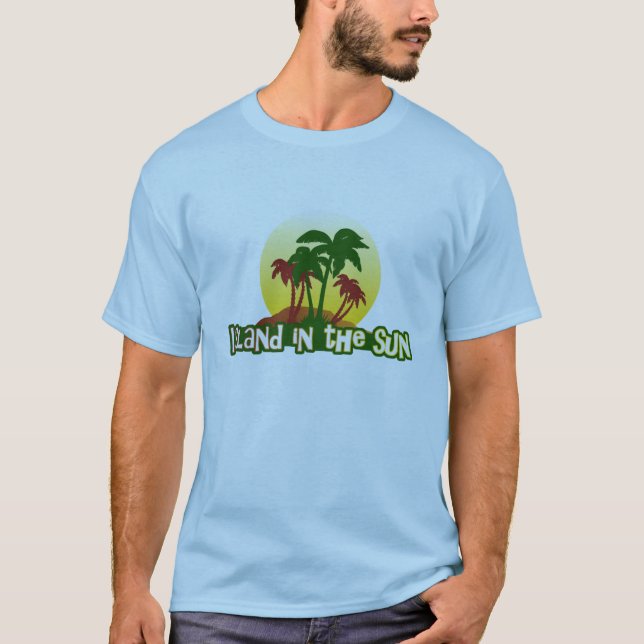 Insel in der Sonne T-Shirt (Vorderseite)