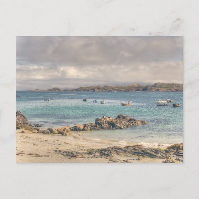 Insel Iona Postkarte (Vorderseite)