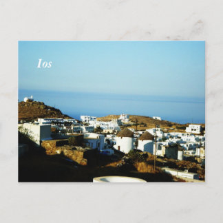 Insel Ios Postkarte