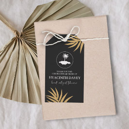 Insel Jamaika Geburtstagsgeschenk-Tag Geschenkanhänger