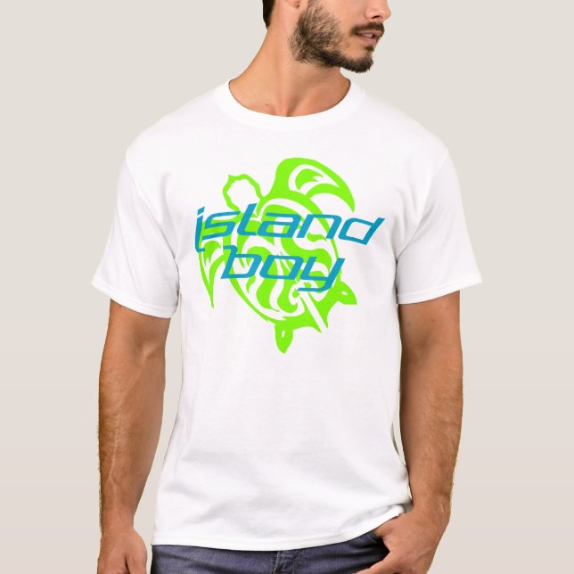 Insel-Junge T-Shirt (Vorderseite)
