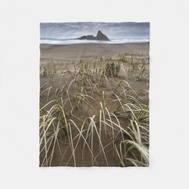Insel Karekare Strand-| Panatahi, Westküste Fleecedecke (Vorderseite)