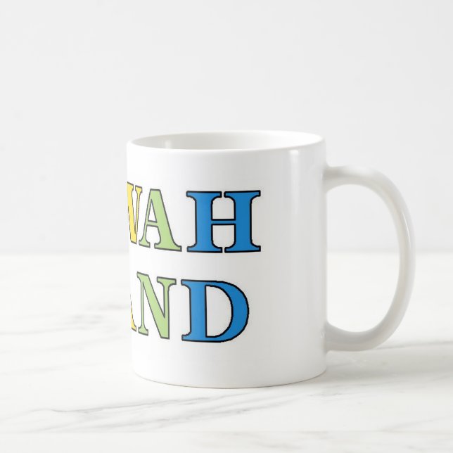 Insel Kiawah Tasse (Rechts)