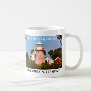 Insel-La Motte Leuchtturm, Vermont-Tasse Tasse