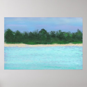Insel Landschaft ©jlp Poster
