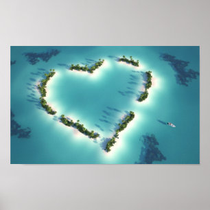 Insel Liebe Poster