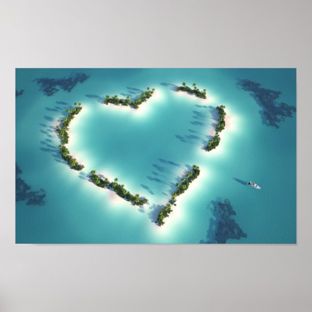 Insel Liebe Poster (Vorne)