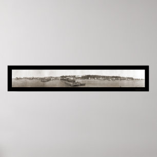 Insel Mackinac, MI Foto 1910 Poster