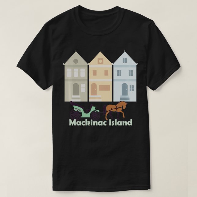 Insel Mackinac T-Shirt (Design vorne)