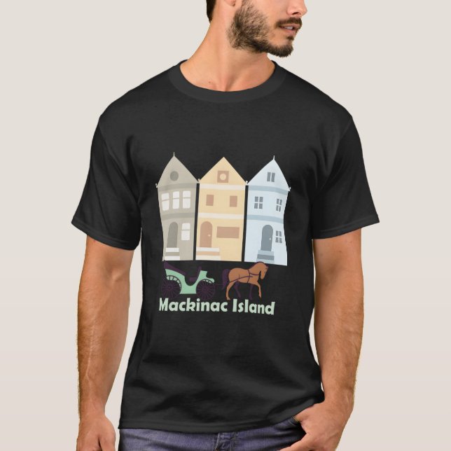 Insel Mackinac T-Shirt (Vorderseite)