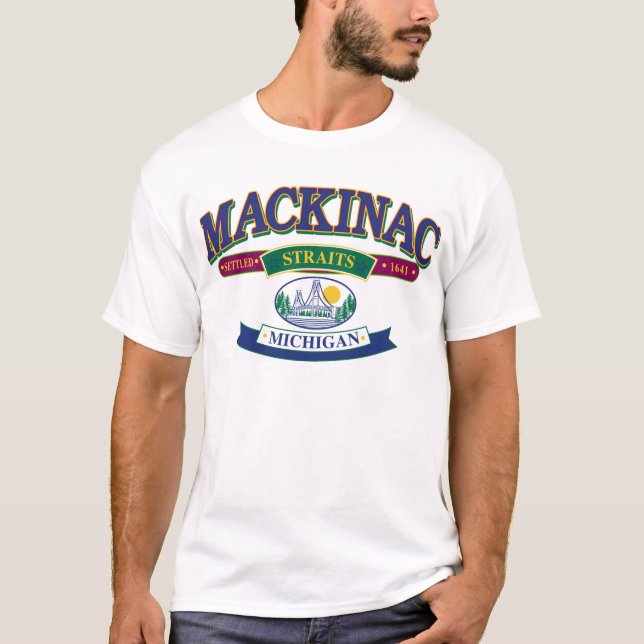 Insel Mackinac T-Shirt (Vorderseite)