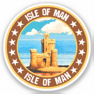 Insel Man Aufkleber