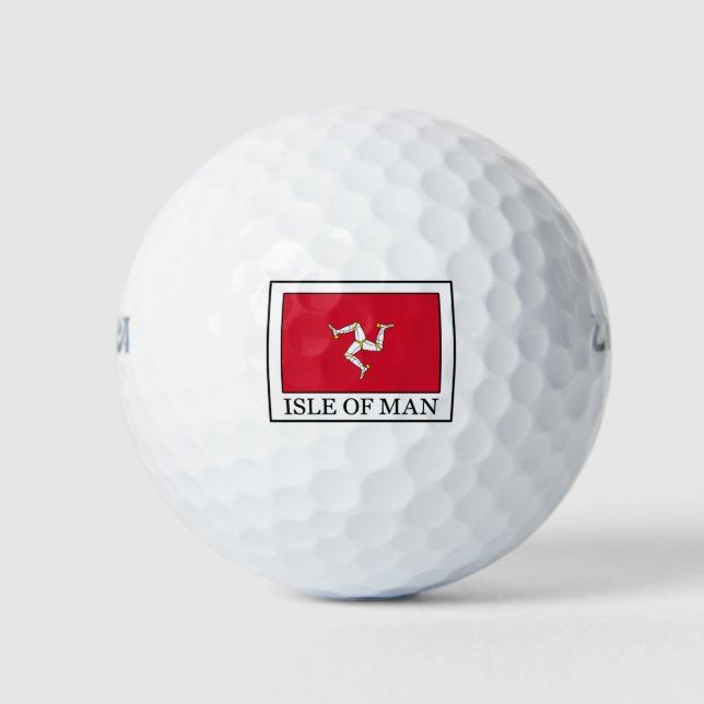 Insel Man Golfball (Vorderseite)