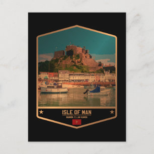 Insel Man Postkarte