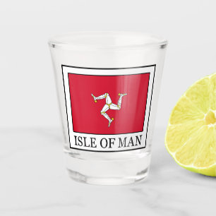 Insel Man Schnapsglas