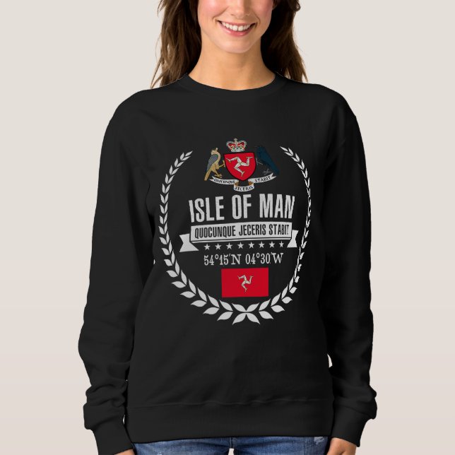 Insel Man Sweatshirt (Vorderseite)