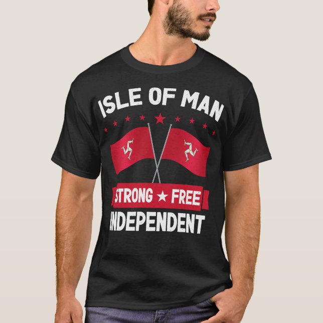 Insel Man T-Shirt (Vorderseite)