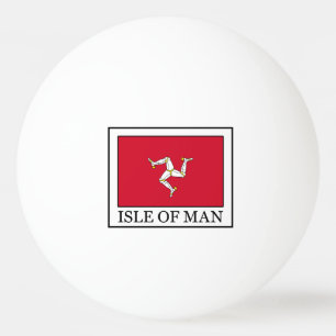 Insel Man Tischtennisball