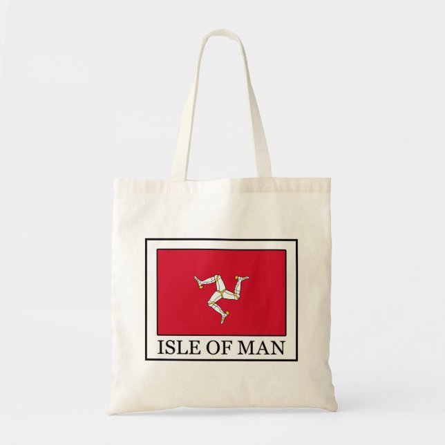 Insel Man Tragetasche (Vorne)