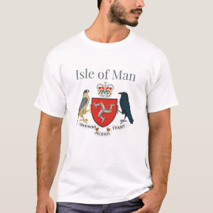 Insel Man/Wappen T-Shirt