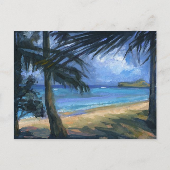 Insel Manana Postkarte (Vorderseite)