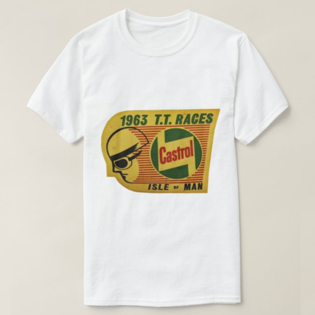INSEL MANN TT VINTAG 1963 T-Shirt (Design vorne)
