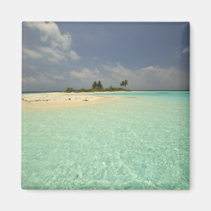 Insel Mathidhoo, unbewohnt, North Huvadhoo Magnet