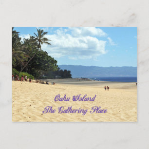 Insel Oahu Postcard Postkarte