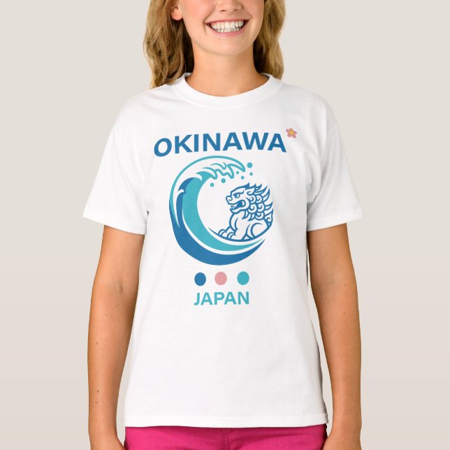 Insel Okinawa Japan T-Shirt (Vorderseite)